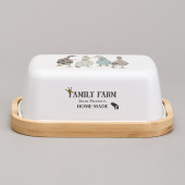 Масленка "FAMILY FARM" 16*11*5,5 см AGNESS 790-381