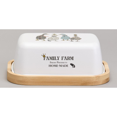 Масленка "FAMILY FARM" 16*11*5,5 см AGNESS 790-381