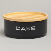 Банка для сыпучих, 16,5х6,5 см, штабелируемая AGNESS 790-390