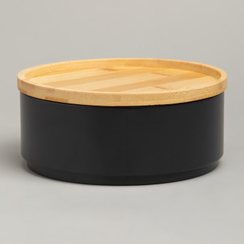 Банка для сыпучих, 16,5х6,5 см, штабелируемая AGNESS 790-390-1