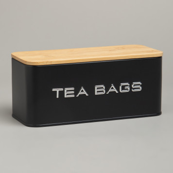 Банка для чайных пакетиков, 20,5х9х8 см AGNESS 790-391-2