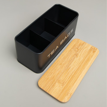 Банка для чайных пакетиков, 20,5х9х8 см AGNESS 790-391-5