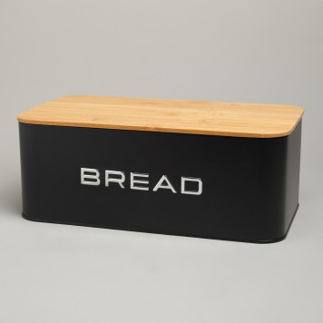 Хлебница black, 33,5х19х12,5 см AGNESS 790-393-2