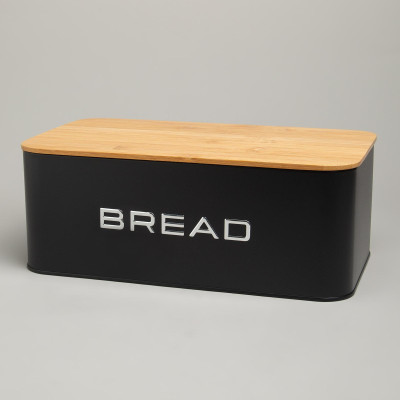 Хлебница black, 33,5х19х12,5 см AGNESS 790-393-2