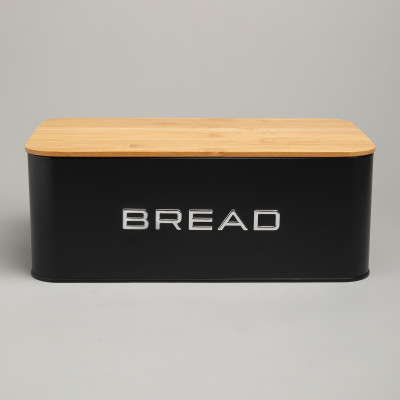 Хлебница black, 33,5х19х12,5 см AGNESS 790-393