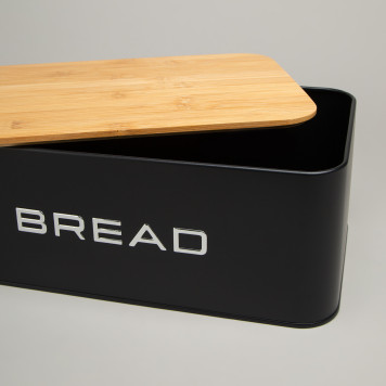 Хлебница black, 33,5х19х12,5 см AGNESS 790-393-4
