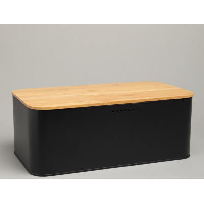 Хлебница black, 33,5х19х12,5 см AGNESS 790-393-5
