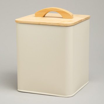 Банка для хранения корма, 14х14х16 см, 3л AGNESS 790-396-2