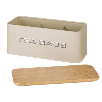 Банка для чайных пакетиков, 20,5х9х8 см, цвет: ivory AGNESS 790-400-1