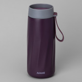 Термокружка curl grizzle 400 мл, колба нерж.сталь 18/10 AGNESS 798-101