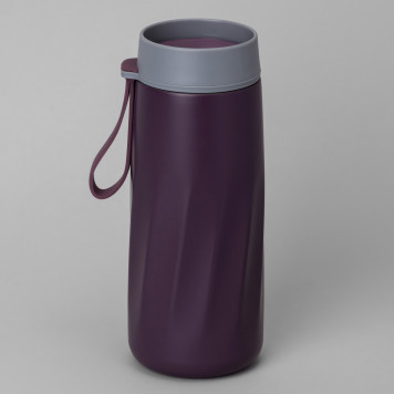 Термокружка curl grizzle 400 мл, колба нерж.сталь 18/10 AGNESS 798-101-1