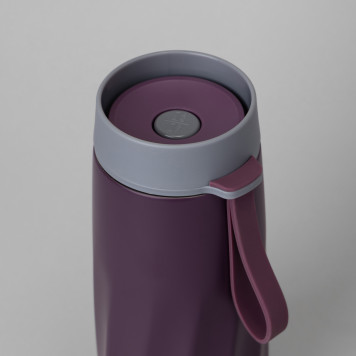 Термокружка curl grizzle 400 мл, колба нерж.сталь 18/10 AGNESS 798-101-2