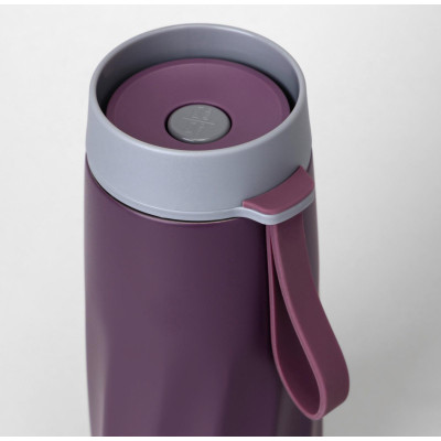 Термокружка curl grizzle 400 мл, колба нерж.сталь 18/10 AGNESS 798-101-2