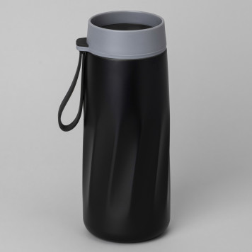 Термокружка curl umber 400 мл, колба нерж.сталь 18/10 AGNESS 798-102-1