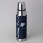 Термос healthy live 1000 мл, колба нерж.сталь 18/10 AGNESS 798-105