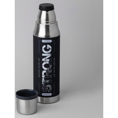 Термос stay strong 1000 мл, колба нерж.сталь 18/10 AGNESS 798-106-2
