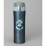 Термокружка cat 420 мл, колба нерж.сталь 18/10 AGNESS 798-109