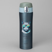 Термокружка cat 420 мл, колба нерж.сталь 18/10 AGNESS 798-109