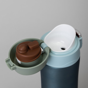 Термокружка cat 420 мл, колба нерж.сталь 18/10 AGNESS 798-109-3