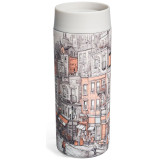 Термокружка город 350 мл, колба нерж.сталь 18/10 AGNESS 798-113