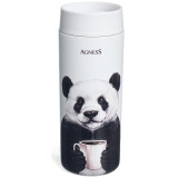 Термокружка panda 350 мл, колба нерж.сталь 18/10 AGNESS 798-115