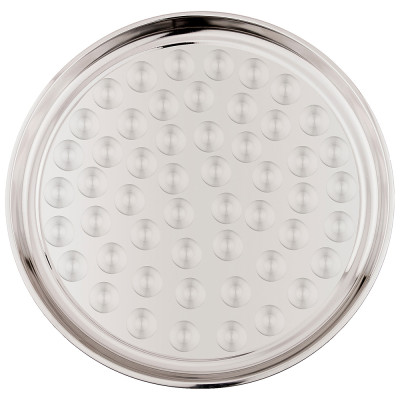 Поднос , круглый, 35 см. без упаковки (кор=60шт.) AGNESS 880-120