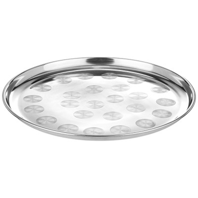 Поднос , круглый, 40 см. без упаковки (кор=48шт.) AGNESS 880-121