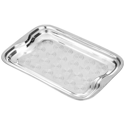 Поднос , нерж сталь,35*25 см AGNESS 880-157