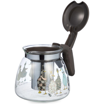 Заварочный чайник с фильтром "FAMILY FARM" 900 мл. AGNESS 885-106-4