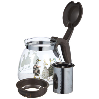 Заварочный чайник с фильтром "FAMILY FARM" 900 мл. AGNESS 885-106-5