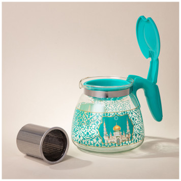 Заварочный чайник с фильтром "СУРА" 900 мл. AGNESS 885-117-1