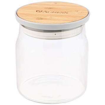 Емкость для пищевых продуктов "NATIVE" d=9.45см h=10.8см, 400 мл AGNESS 886-101