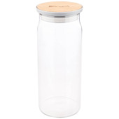 Емкость для пищевых продуктов "NATIVE" d=9.45см h=22.8см, 1100 мл AGNESS 886-107