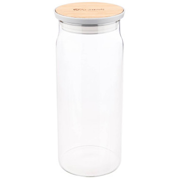 Емкость для пищевых продуктов "NATIVE" d=9.45см h=22.8см, 1100 мл AGNESS 886-107