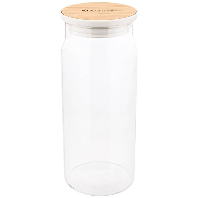 Емкость для пищевых продуктов "NATIVE" d=9.45см h=22.8см, 1100 мл AGNESS 886-108