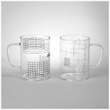 Набор из 2-х кружек 480 мл d=8 см h=10,5 см AGNESS 886-170-1