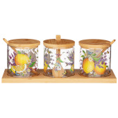 Набор емкости для хранения сыпучих 8см*8см, 10 пр. AGNESS 887-154