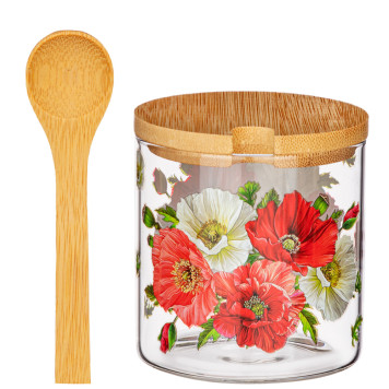 Набор емкости для хранения сыпучих 8см*8см, 10 пр. AGNESS 887-155-2