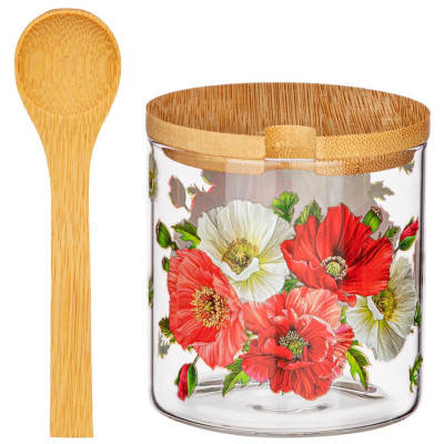 Набор емкости для хранения сыпучих 8см*8см, 10 пр. AGNESS 887-155-2