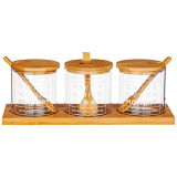 Набор емкости для хранения сыпучих 8см*8см, 10 пр. AGNESS 887-157