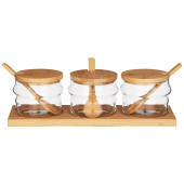 Набор емкости для хранения сыпучих 8см*8см, 10 пр. AGNESS 887-158