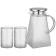 Набор кувшин 1,2 л и 2 стакана 300 мл AGNESS 887-164