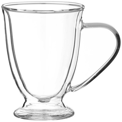 Кружка с двойными стенками "DOUBLE-WALL" 260 мл (кор=48шт.) AGNESS 887-245