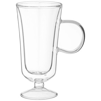 Кружка с двойными стенками "DOUBLE-WALL" 200 мл (кор=24шт.) AGNESS 887-249