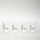 Набор стаканов "СЧАСТЬЕ" из 4-х шт. 360 мл AGNESS 887-284
