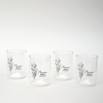 Набор стаканов "СЧАСТЬЕ" из 4-х шт. 360 мл AGNESS 887-284-1