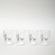 Набор стаканов "СЧАСТЬЕ" из 4-х шт. 360 мл AGNESS 887-284