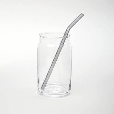 Набор стаканов из 2-х шт. со стекл. трубочками 495 мл AGNESS 887-290-1