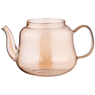 Набор чайников "AMBER" 630/1500 мл цвет:янтарный AGNESS 889-148-1