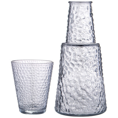 Графин с крышкой-стаканом " GREY" 800 мл AGNESS 889-167